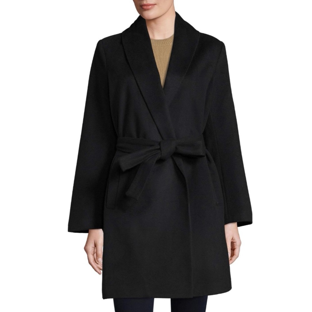 T Tahari Gabrielle Wool Blend Coat NWT